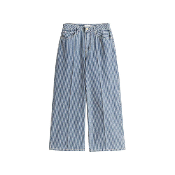 Tommy Hilfiger Jeans Jeans Donna cropped a righe 26 - Francavilla Moda
